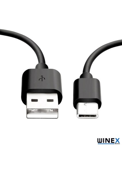 DG970 USB Type-C Data ve Şarj Kablosu Siyah