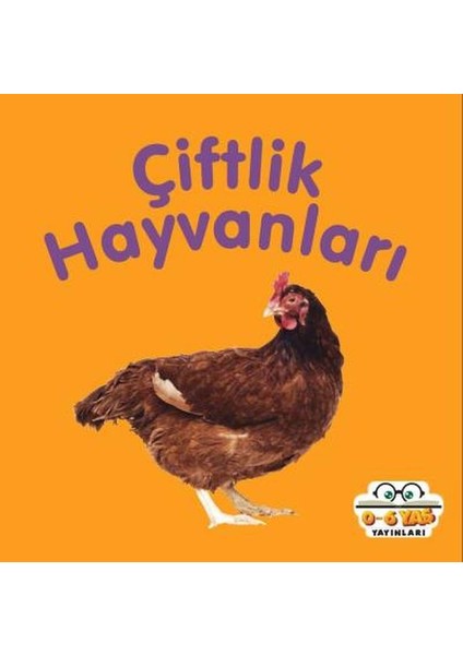 0-6 Yaş Yayınları Çiftlik Hayvanları -  Mini Karton Kitaplar