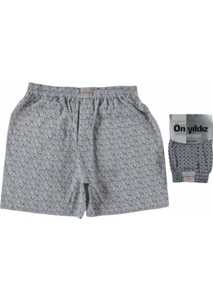 % 100 Pamuk Empirme Erkek Boxer