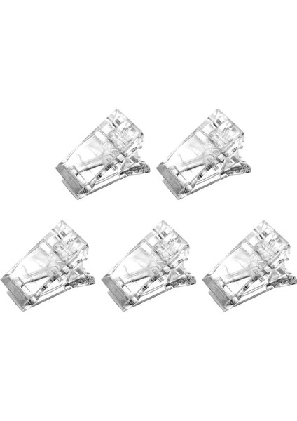 5 Adet Naıl Poly Gel Uygulama Mandalı