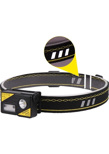 Beerıs USB Şarj Edilebilir LED Far El Feneri Kafa Işığı Lamba Torch Su Geçirmez Otomatik Indüksiyon Far (Yurt Dışından) indirimleri