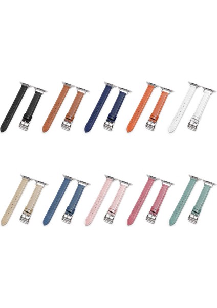 Apple Watch Uyumlu 7 41MM / 6 & Se & 5 & 4 40MM / 3 & 2 & 1 38MM Siyah Için Kayış (Yurt Dışından) fırsatları