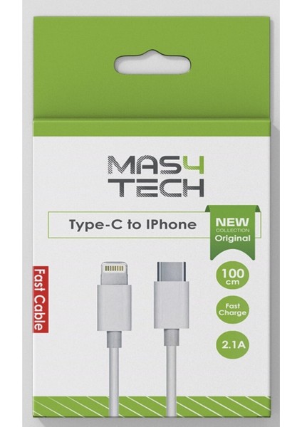 Type-C To Iphone Hızlı Şarj ve Data Kablo (1 Metre , Orijinal )