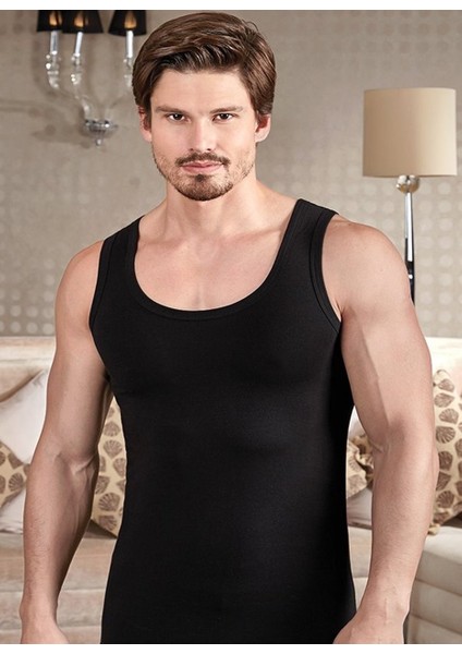 1022 Erkek Siyah Atlet-Paketle Express