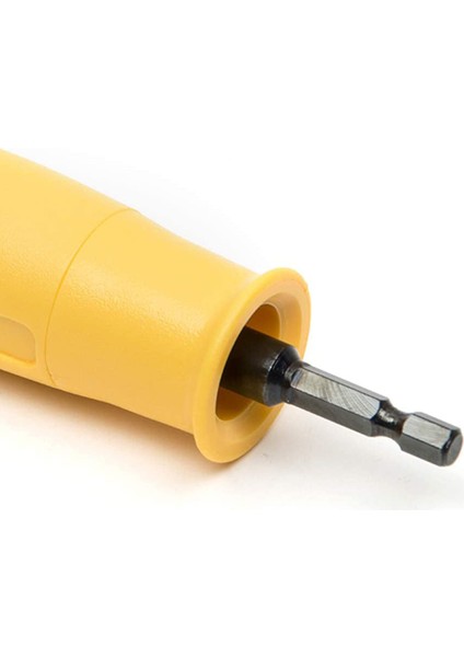 1/4 Inç Şaft 90° Derece Sağ Açı Bağlantısı Dik Açı Matkap Sürücü Tornavida Uzatma Tutucu Adaptörü Uçlu fırsatları