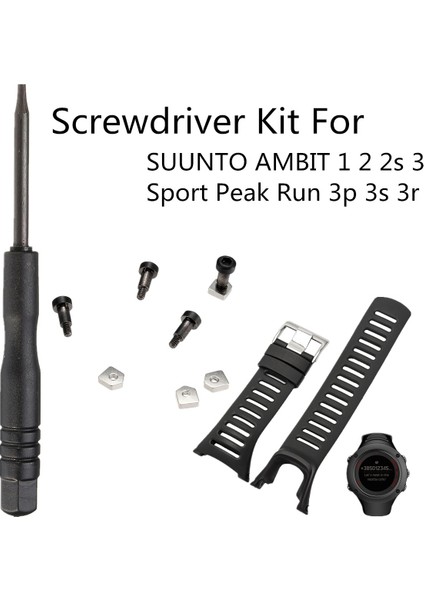 Kullanışlı Araçlar Suunto Ambit Için Vida + Somun + Tornavida Kiti 1 2 2s 3/sport Peak Run 3p 3s 3r fiyatları