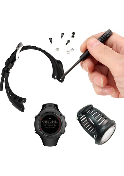 Kullanışlı Araçlar Suunto Ambit Için Vida + Somun + Tornavida Kiti 1 2 2s 3/sport Peak Run 3p 3s 3r modelleri