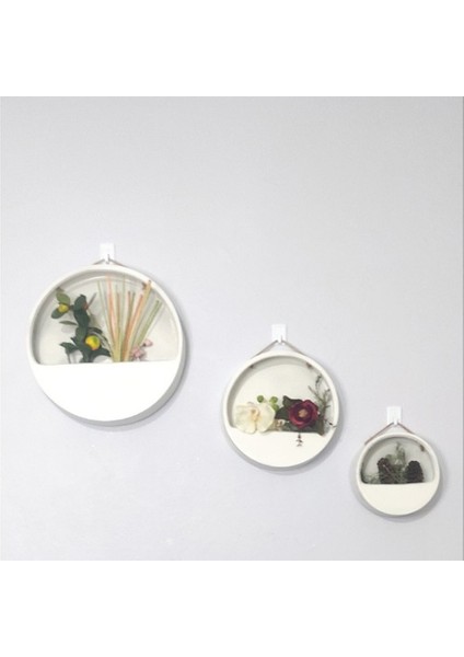 Dekoratif Modern Saksı 3'lü Set
