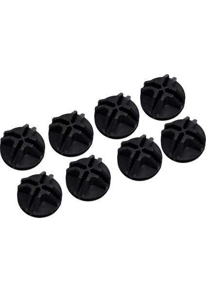 Modüler Organizatör Dolap ve Tel Izgara Kare Depolama Lving Ünitesi Için Tel Kare Plastik Konnektörler, 8'li Set (Biz)