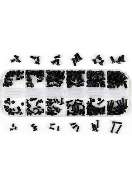 240 Adet Dizüstü Bilgisayar M2 M2.5 M3 Vidalı Takım Mikro Tip Dijital Elektronik Vidalı Metrik Sistem M2 M2.5 M3 Dizüstü Vida Seti(Yurt Dışından)