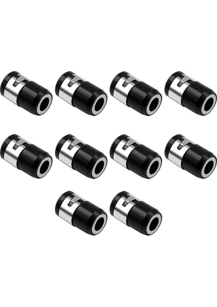 10 Adet Bit Mıknatıslayıcı Halka Tornavida Bit Sürücü Evrensel 21MM Mıknatıslayıcı Halka Tornavida Uçları Için Manyetik Çelik(Yurt Dışından)