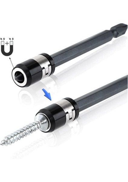 10 Adet Bit Mıknatıslayıcı Halka Tornavida Bit Sürücü Evrensel 21MM Mıknatıslayıcı Halka Tornavida Uçları Için Manyetik Çelik(Yurt Dışından) fiyatları