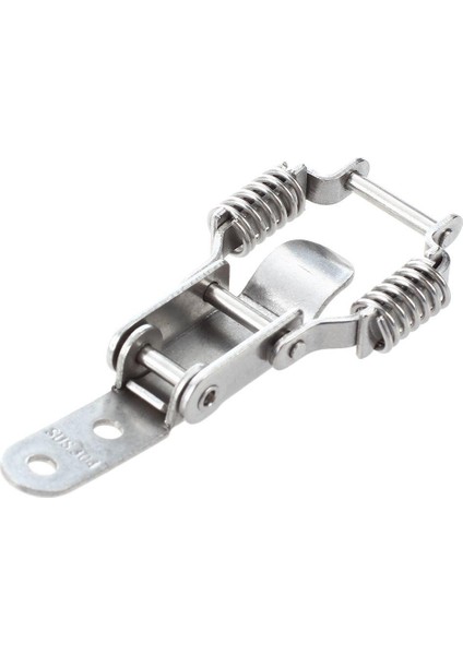 Dolap 6.1 cm Uzunluk Metal Çekme Yaylı Mandal Donanım Gümüş - Intl fiyatları