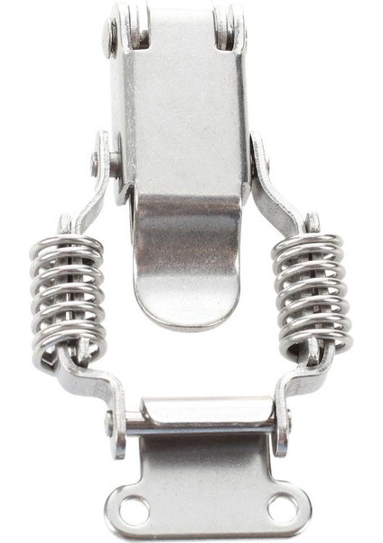 Dolap 6.1 cm Uzunluk Metal Çekme Yaylı Mandal Donanım Gümüş - Intl modelleri