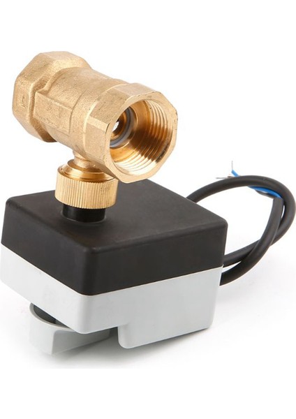 Srıwen AC220V DN25 2 Yollu 3 Telli Manuel Anahtarlı Motorlu Küresel Vana Elektrikli Aktüatör fırsatları