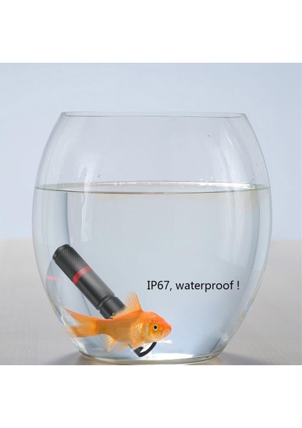 Su Geçirmez Cep LED El Feneri LED Torch Mini Penlight Işık (Yurt Dışından) fırsatları