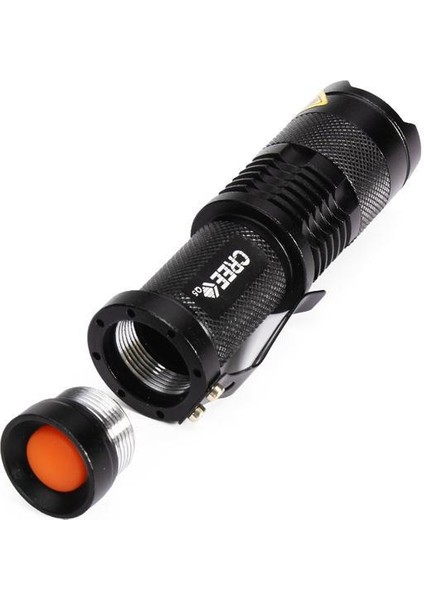 Gülen Köpekbalığı -8022 Q5 3 Modlu Yakınlaştırılabilir Mini LED El Feneri - Mavi (Yurt Dışından) fırsatları