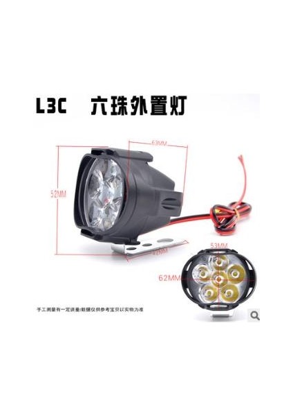 Adet 9-85V 1000LM 10W Motosiklet Spot Işığı Motorlu Bisiklet Far Bisiklet Scooter Atv Far - (Yurt Dışından) fiyatları
