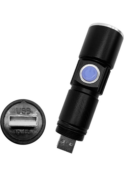 Ma Teleskopik Odaklama El Feneri Aydınlatma Alüminyum Alaşım Parlama LED Farlar (Yurt Dışından) fiyatları