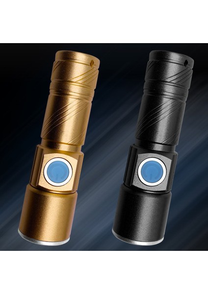 Ma Teleskopik Odaklama El Feneri Aydınlatma Alüminyum Alaşım Parlama LED Farlar (Yurt Dışından) modelleri