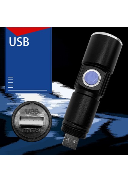 Ma Teleskopik Odaklama El Feneri Aydınlatma Alüminyum Alaşım Parlama LED Farlar (Yurt Dışından) indirimleri