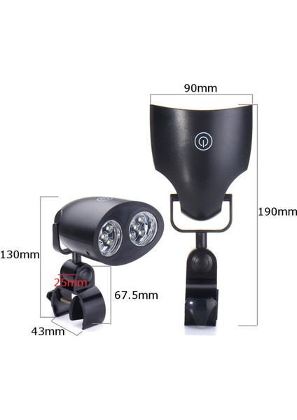 10 LED Barbekü Izgara Barbekü Sensörü Işık Açık Su Geçirmez Kolu Montaj Klipsi Kamp Lambası Dc 4.5V (Yurt Dışından) indirimleri