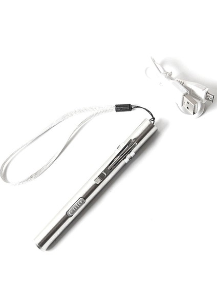 USB Şarj Öğrenci Işığı Mini El Feneri Tıbbi LED Göz Kulak El Feneri (Yurt Dışından) fırsatları