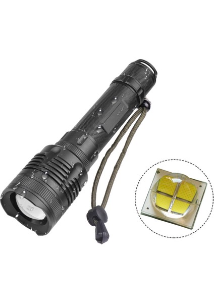 Yüksek Güçlü LED El Feneri XHP70 2200LM Su Geçirmez Yakınlaştırma (Yurt Dışından) fırsatları