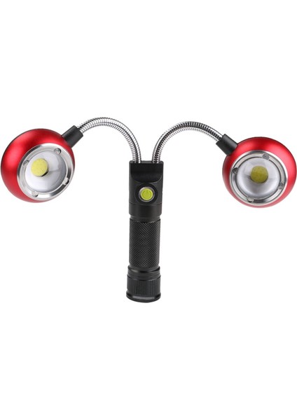 Esnek Bükülebilir Şarj Edilebilir LED Çalışma Işığı - Siyah (Yurt Dışından) fiyatları