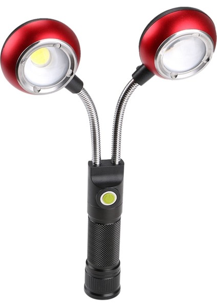 Esnek Bükülebilir Şarj Edilebilir LED Çalışma Işığı - Siyah (Yurt Dışından) indirimleri