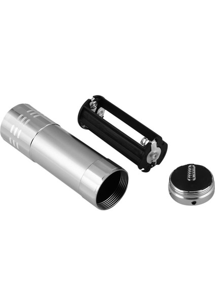 Te Classic 9 LED Alüminyum El Feneri Lamba Küçük El Feneri Acil Kamping (Yurt Dışından)