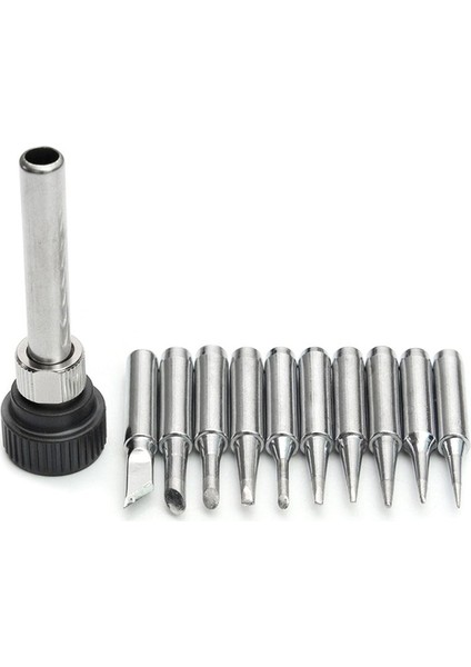 11PC/LOT 900M-T Havya Uçları Kaynak Ucu 900M-TI/B/K/1.2D/1.6D/2.4D/3.2D/2C/3C/4C Isıtma Elemanları Lehim Uçları (Yurt Dışından)