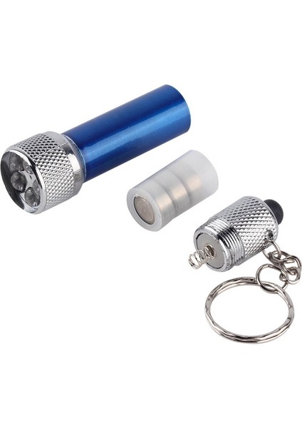 Taşınabilir 5 Led'li Mini El Feneri -Mavi (Yurt Dışından)