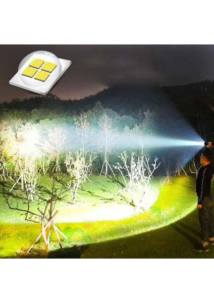 Şarj Edilebilir El Feneri, Cep Boyu Klipsli El Feneri Mikro Usb'li 300 Lümen, LED El Feneri, El Feneri, Dört Çekirdekli El Feneri, Pilsiz fiyatları