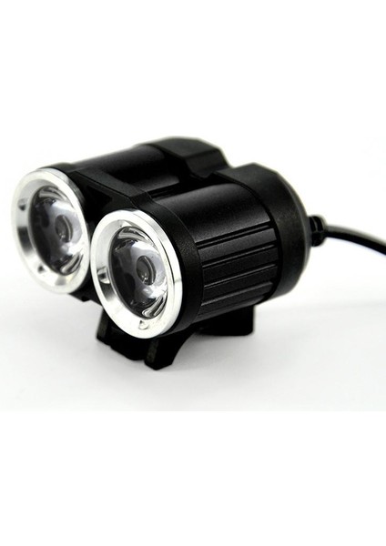 Gerçek 2000LM 2 x Xm-L T6 LED USB Su Geçirmez Lamba Bisiklet Bisiklet Far (Yurt Dışından) fırsatları