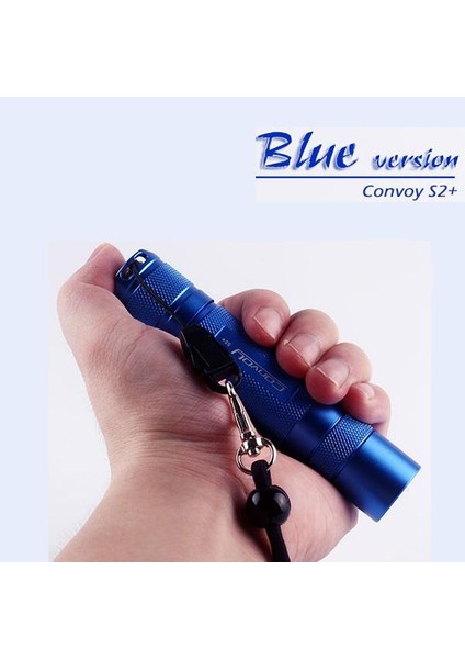 Purism Convoy S2+ Mavi Xm-L2 7135X8 3/5 Modları Edc LED El Feneri (Yurt Dışından) fırsatları