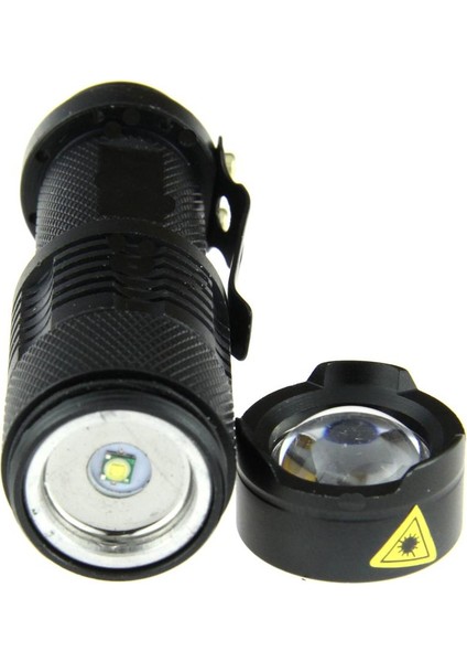 Ultrafire R5 LED 400LM Soğuk Beyaz Işık El Feneri - Siyah (1*14500) (Yurt Dışından) modelleri