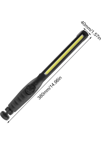 360 Derece Çok Fonksiyonlu USB Şarj Işığı El Feneri Açık Kamp Işığı - Siyah (Yurt Dışından) modelleri