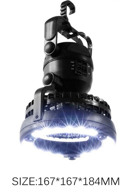 Te Çok Fonksiyonlu Günlük Açık Kamp Yürüyüş Işık Fener LED Çadır Işık Fanı (Yurt Dışından) modelleri