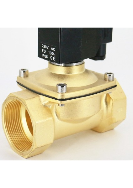 Normalde Kapalı Solenoid Valf Su Vanası, IP65 Tam Kapalı C, AC220V G3/4 Inç(Yurt Dışından) fırsatları