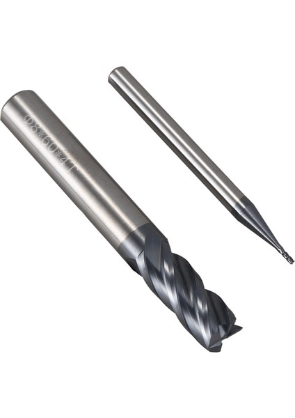 Adet 4 Flüt Parmak Freze Seti 50 Derece ve 1 Adet 14MM Konum Gösterge Sayacı 4 Haneli Konum Göstergesi Dijital Konum indirimleri