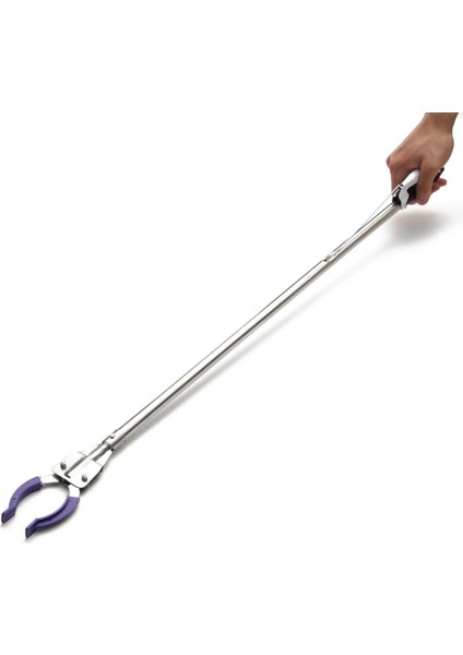 90CM Handy Claw Reacher Grabber Uzatma Çöp Tutucu Uzun Kol Toplama Aracı