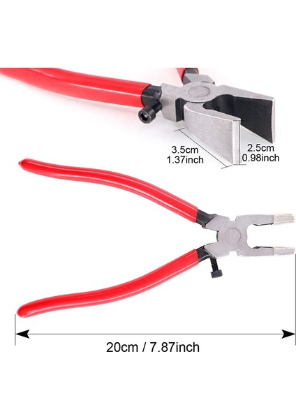 32 Takım 1 Inç 25MM Galaktik Fob Donanım ile 1 Adet Anahtarlık Pense Cam Pense Araçları Düz Çeneli Koşu indirimleri