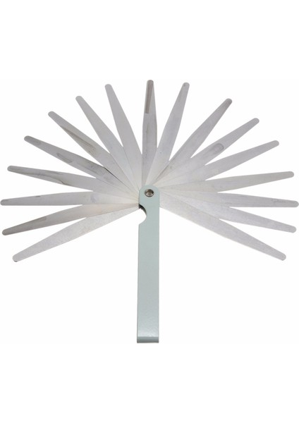 Alet 0.02 Ila 1mm 17 Bıçak Kalınlık Boşluğu Metrik Dolgu Sentil Ölçer Ölçü Aletleri