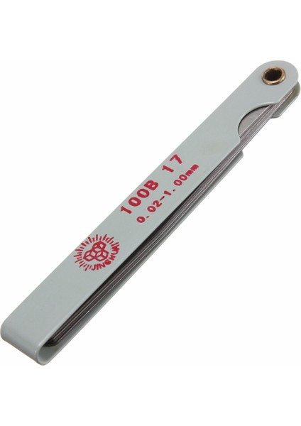 Alet 0.02 Ila 1mm 17 Bıçak Kalınlık Boşluğu Metrik Dolgu Sentil Ölçer Ölçü Aletleri fırsatları