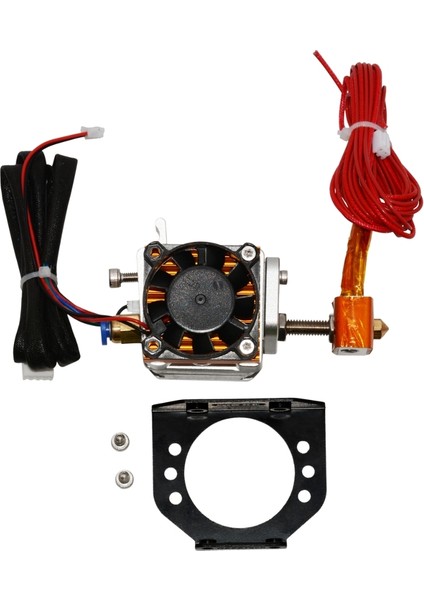 Yeni Metal Mk8 Komple Set (Ekstrüder + Braket)