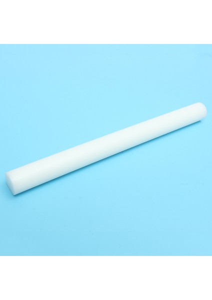 Yeni Alet Beyaz Hdpe (Yüksek Yoğunluklu Polietilen) Plastik Çubuk 1'' x 12'' /d x L Çubuk Doğal(Yurt Dışından)