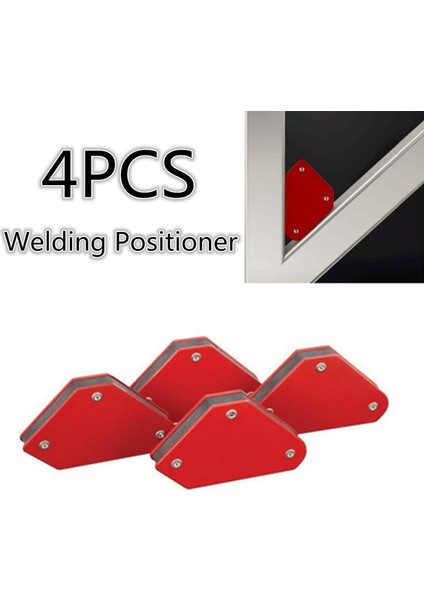 Adet Kaynak Mıknatısı Magneticsquare Kaynak Tutucu Ok Açılı Kelepçe 45° 90° 135° 9lb