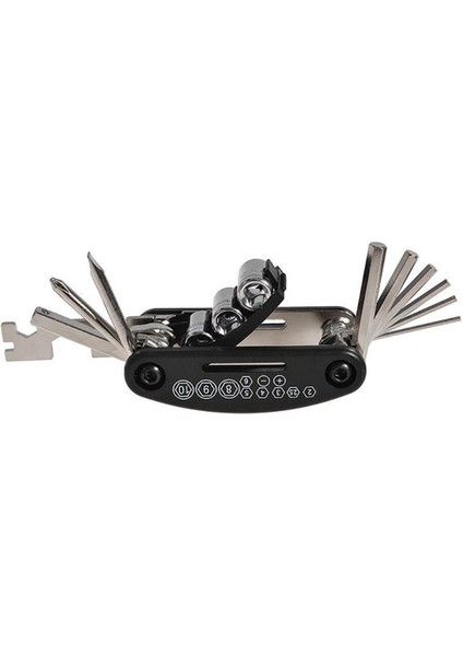 Rockbros 16-In-1 Bisiklet Bisiklet Alet Seti Dağ Bisikleti Çoklu Onarım Alet Takımı Altıgen Anahtarlı Anahtar Dağ Döngüsü Tornavida Aleti GJ1601 modelleri