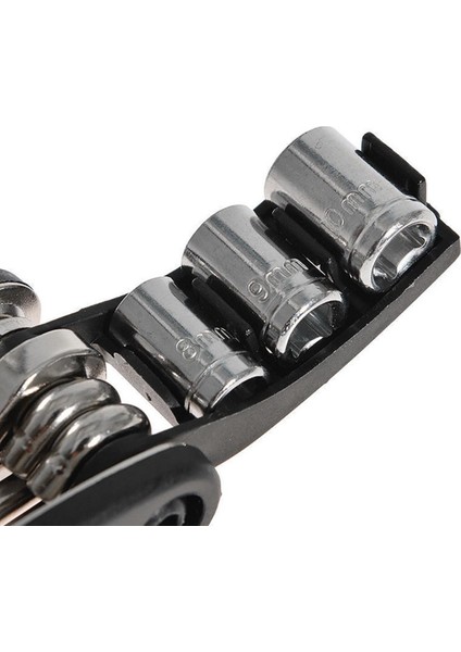 Rockbros 16-In-1 Bisiklet Bisiklet Alet Seti Dağ Bisikleti Çoklu Onarım Alet Takımı Altıgen Anahtarlı Anahtar Dağ Döngüsü Tornavida Aleti GJ1601 indirimleri